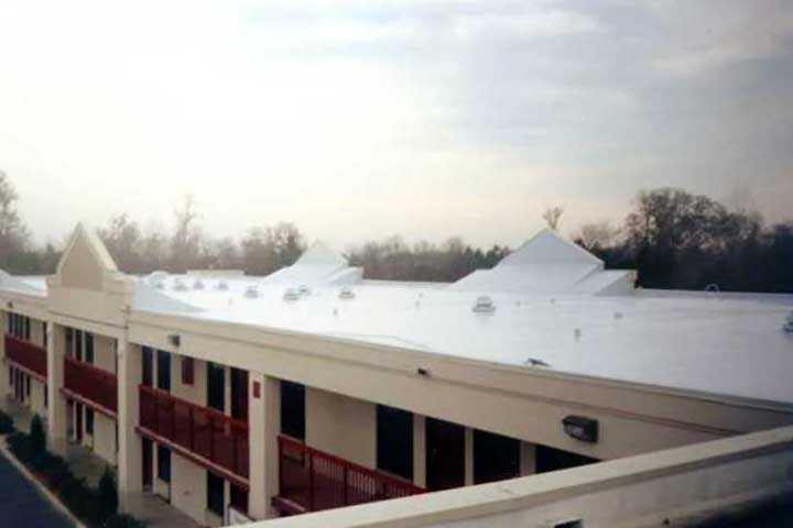 elastomeric cool roof leak repair coating energy saving